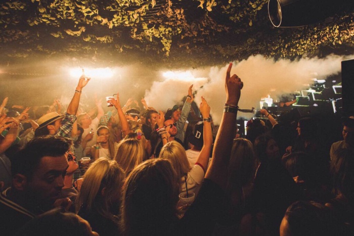 Hands in the air