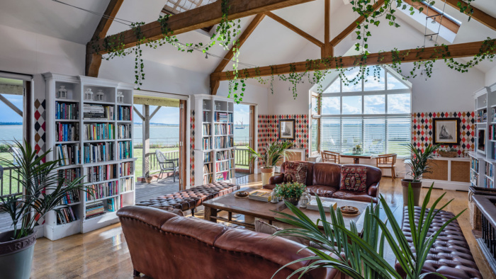 Interior space on osea island
